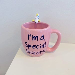 Unicorn Coffee Mug Pink I’m a speical Unicorn